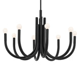 Kichler Odensa 8-Light Black Modern/Contemporary Chandelier