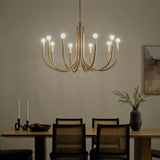 Kichler Odensa 10-Light Gold Modern/Contemporary Chandelier