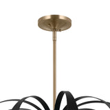 Kichler Petal 5-Light Gold Vintage Chandelier