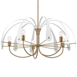 Kichler Petal 5-Light Gold Vintage Chandelier
