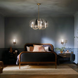 Kichler Petal 5-Light Gold Vintage Chandelier