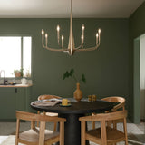 Kichler Deela 8-Light Gold Modern/Contemporary Chandelier