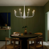 Kichler Deela 8-Light White Modern/Contemporary Chandelier