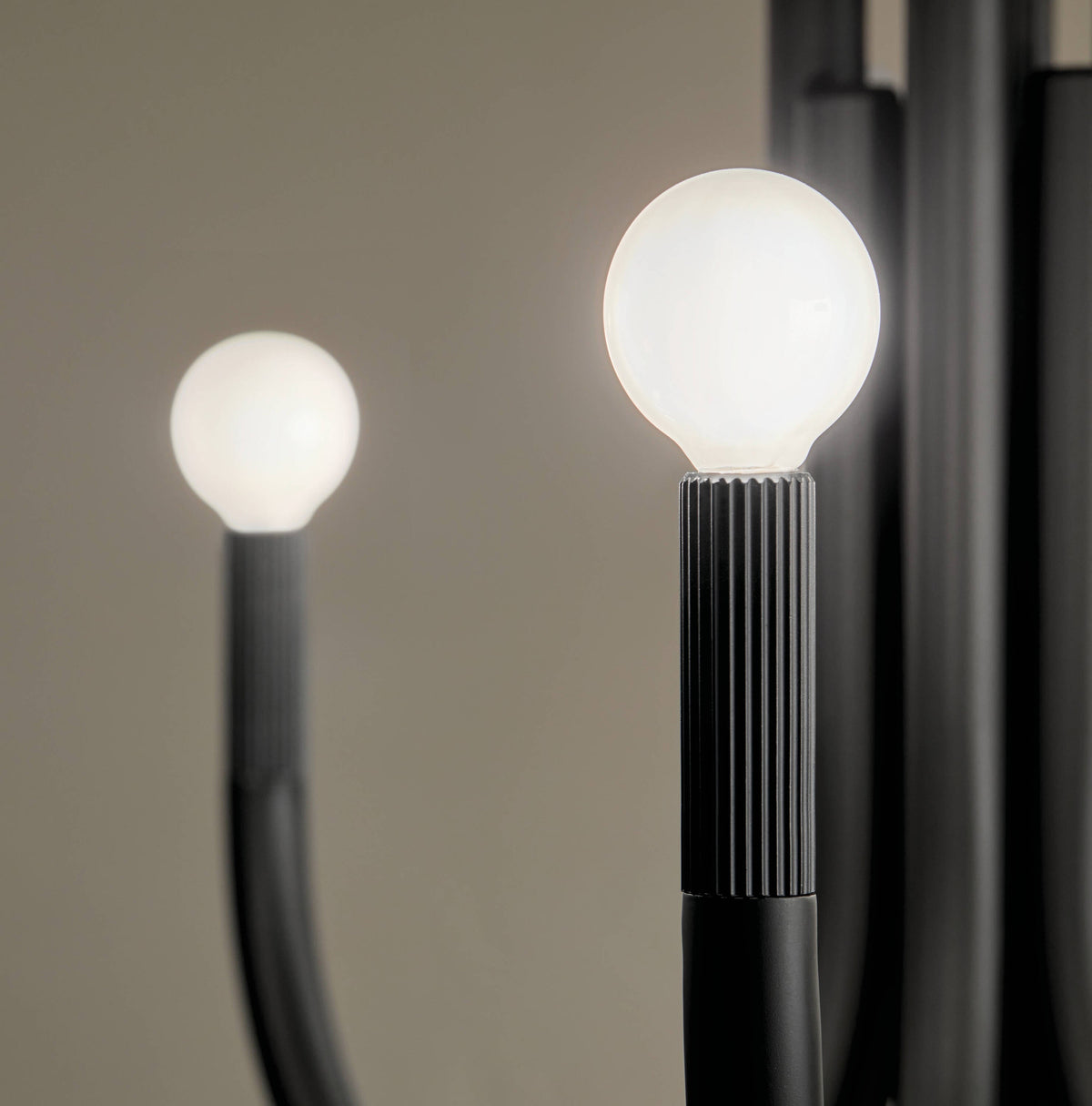 Kichler Odensa 8-Light Black Modern/Contemporary Chandelier