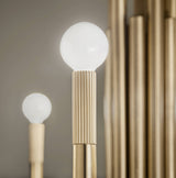 Kichler Odensa 10-Light Gold Modern/Contemporary Chandelier