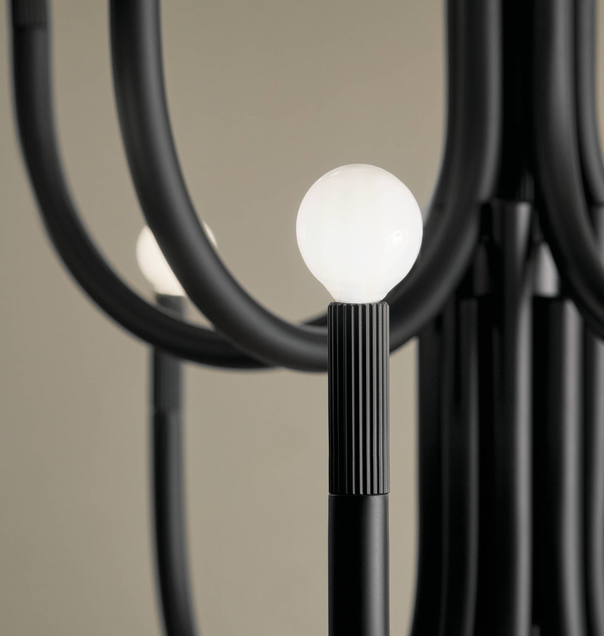 Kichler Odensa 15-Light Black Modern/Contemporary Chandelier
