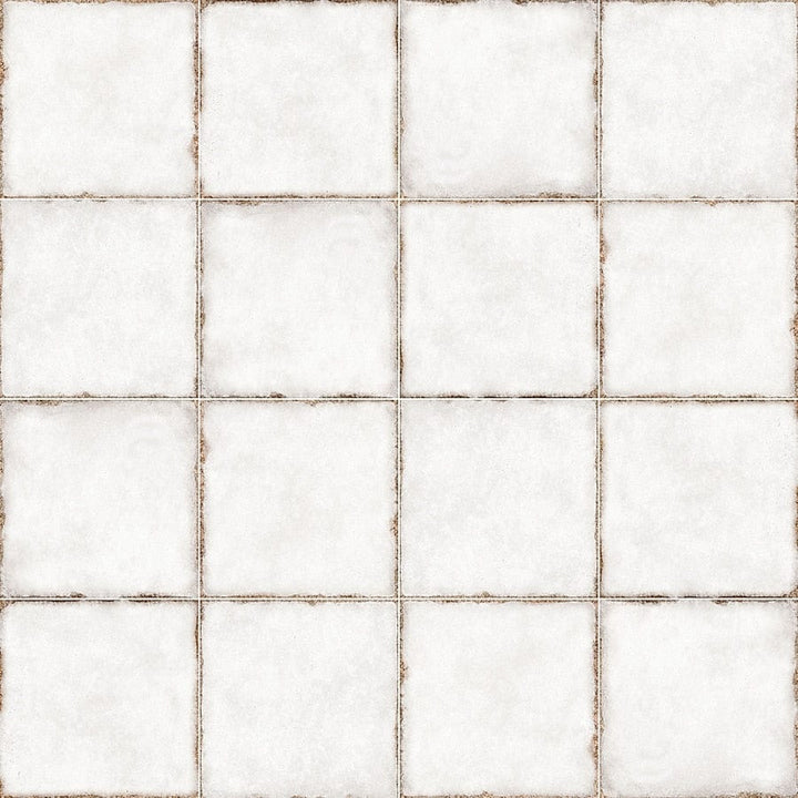 allen + roth Cementine White 8-in x 8-in Matte Porcelain Cement Look Floor and Wall Tile (12.18-sq. ft/ Carton)