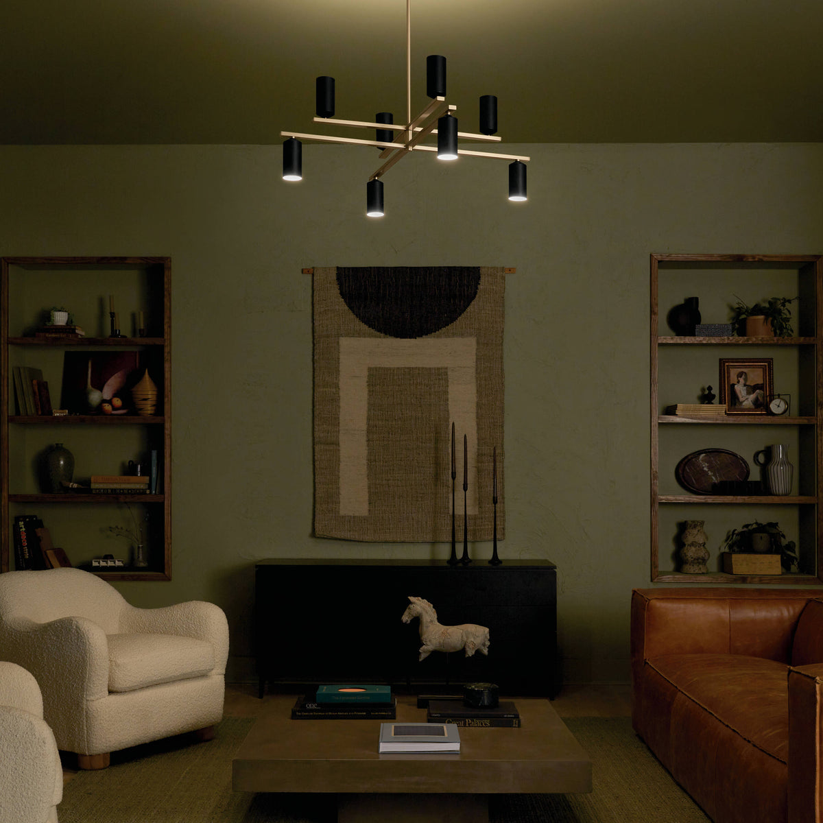 Kichler Gala 12-Light Gold Modern/Contemporary Led Chandelier