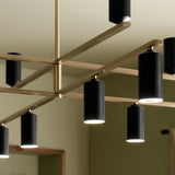 Kichler Gala 12-Light Gold Modern/Contemporary Led Chandelier
