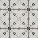 Sorrento White 8-in x 8-in Matte Porcelain Patterned Floor and Wall Tile (0.42-sq. ft/ Piece)