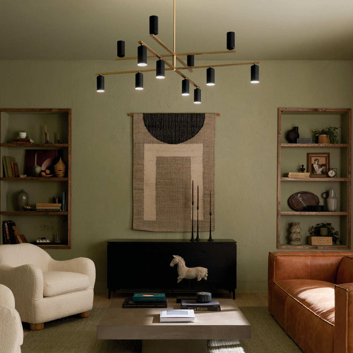 Kichler Gala 12-Light Gold Modern/Contemporary Led Chandelier