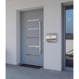 Spira Stainless Steel Wall Mount Locking Mailbox - Super Arbor