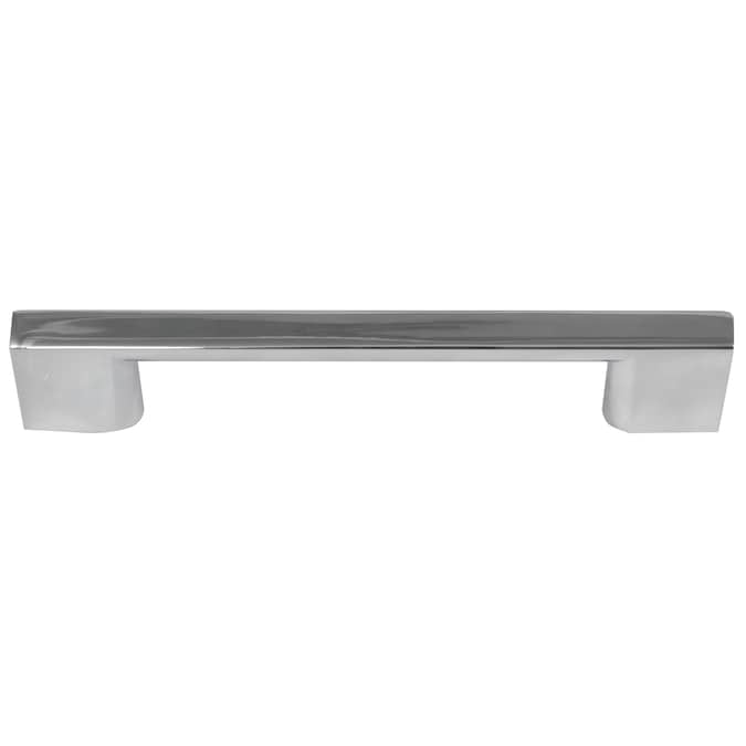 Laurey Contempo 3-3/4-in (96mm) Center to Center Polished Chrome Rectangular Handle Drawer Pull
