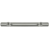 Laurey Melrose 5-1/16-in (128mm) Center to Center Brushed Satin Nickel Cylindrical Bar Drawer Pull