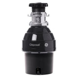 GE 3/4-HP Batch Feed Noise Insulation Garbage Disposal