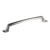 5-1/16 in. (128 mm) Center-to-Center Brushed Nickel Transitional Drawer Pull - Super Arbor