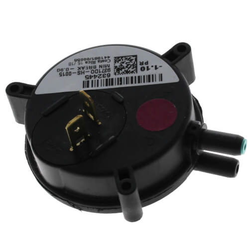 Nordyne 632445R pressure switch - front view (Product Type: Pressure Switch)