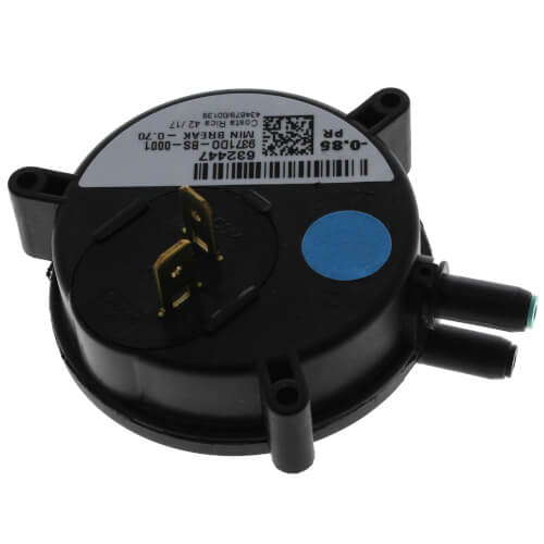 Nordyne 632447R pressure switch - front view (Product Type: Pressure Switch)