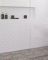 Apollo Tile (Sample) Wall Tile White 4-in x 6-in Polished Marble Subway Wall Tile