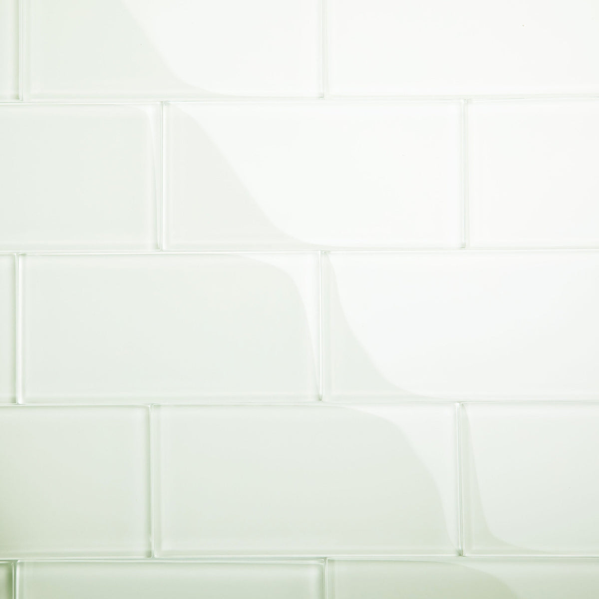 Giorbello Classic Premium Dove White 6-in x 12-in Glossy Glass Subway Wall Tile (5-sq. ft/ Carton)