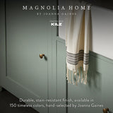 Magnolia Home by Joanna Gaines Cabinetry & Furniture Paint, Semi-Gloss, Shiplap (Ultra White), 1-Quart, Crafted with KILZ