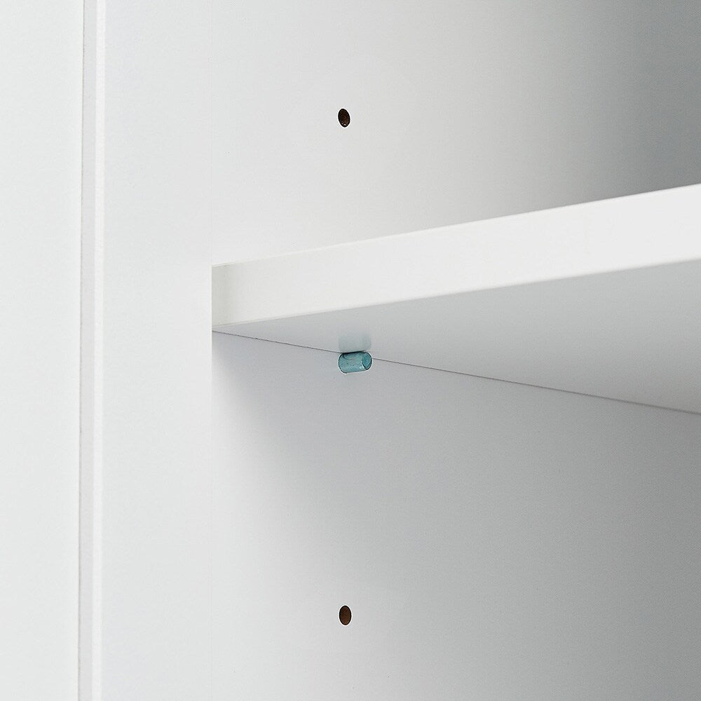 ModernLuxe 15.7-in W x 62.5-in H Wood Composite White Wall-mount Utility Storage Cabinet