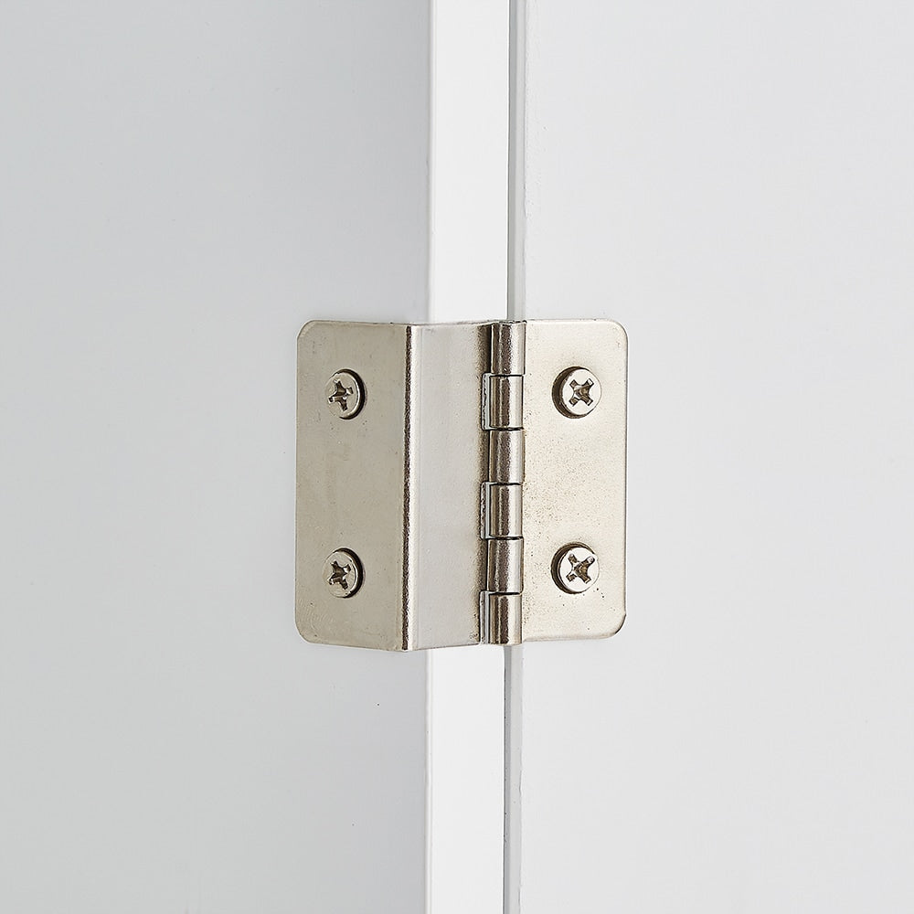ModernLuxe 15.7-in W x 70-in H Wood Composite White Wall-mount Utility Storage Cabinet