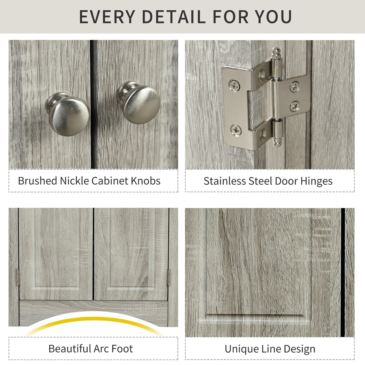 ModernLuxe 17.2-in W x 31.5-in H Wood Composite Oak Wall-mount Utility Storage Cabinet