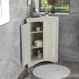 ModernLuxe 17.2-in W x 31.5-in H Wood Composite Oak Wall-mount Utility Storage Cabinet