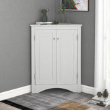 ModernLuxe 17.2-in W x 31.5-in H Wood Composite White Wall-mount Utility Storage Cabinet