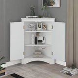 ModernLuxe 17.2-in W x 31.5-in H Wood Composite White Wall-mount Utility Storage Cabinet