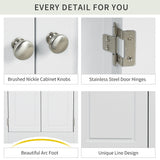 ModernLuxe 17.2-in W x 31.5-in H Wood Composite White Wall-mount Utility Storage Cabinet