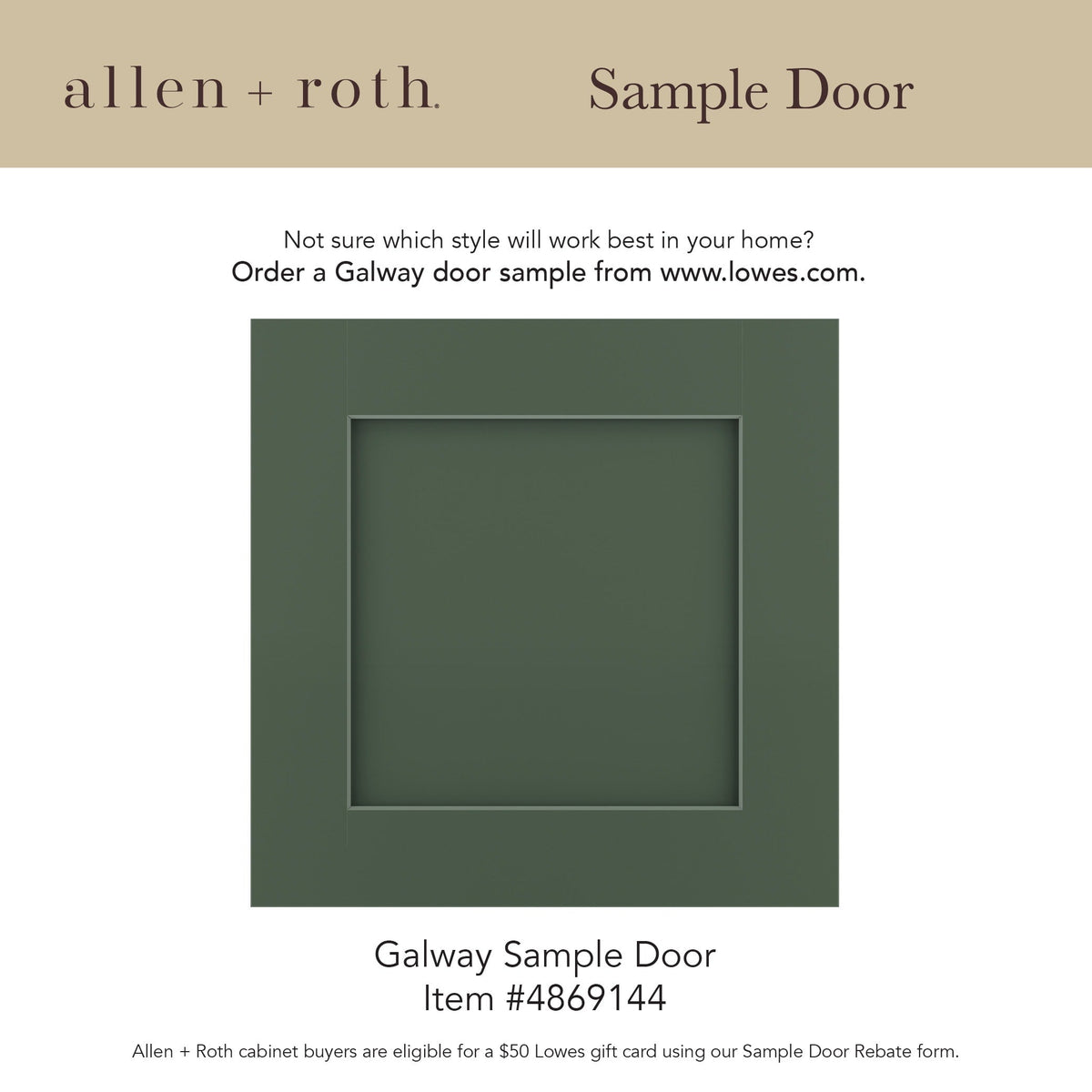 allen + roth Galway 24-in W x 34.5-in H x 24-in D Sage 3-Drawer Base Fully Assembled Cabinet (Flat Panel Style)