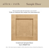 allen + roth Innsbrook 33-in W x 34.5-in H x 24-in D Rye Diagonal Corner Base Fully Assembled Cabinet (Flat Panel Shaker Style)