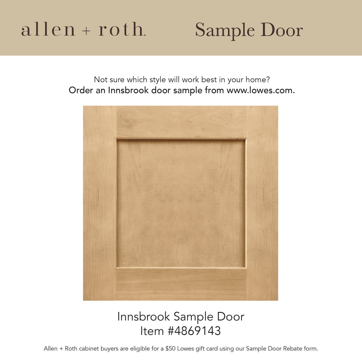allen + roth Innsbrook 36-in W x 34.5-in H x 24-in D Rye Diagonal Corner Base Fully Assembled Cabinet (Flat Panel Shaker Style)