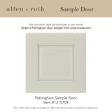 allen + roth Pattingham 24-in W x 34.5-in H x 24-in D Harbor 1-Drawer Base Fully Assembled Cabinet (Raised Panel Square Style)