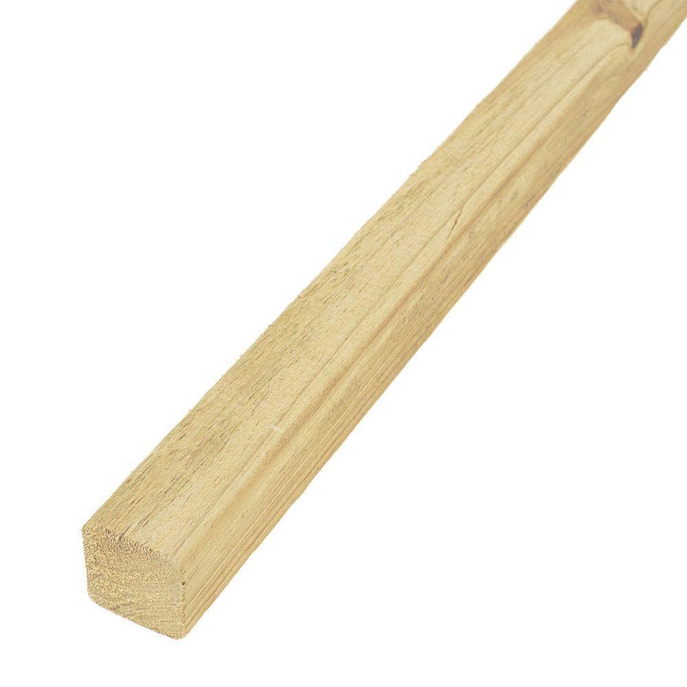 2 in. x 2 in. x 8 ft. #1 Pressure-Treated Lumber - Super Arbor