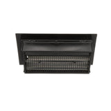 16 in. x 8 in. Automatic Foundation Vent in Black (10 Vents per Carton) - Super Arbor
