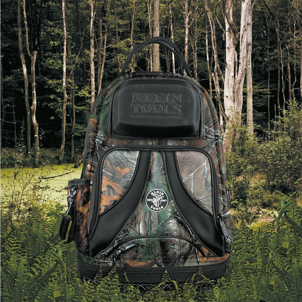 20 in. Tradesman Pro Organizer Tool Backpack - Camo - Super Arbor