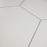 Merola Tile Textile Hex White 8-5/8 in. x 9-7/8 in. Porcelain Floor and Wall Tile (11.56 sq. ft. / case)
