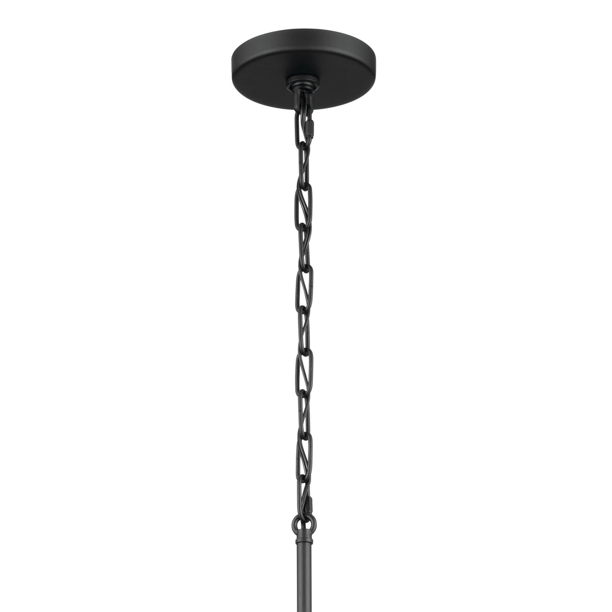 Kichler Stamos 3-Light Black Transitional Chandelier