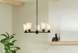 Kichler Stamos 5-Light Bronze Transitional Chandelier