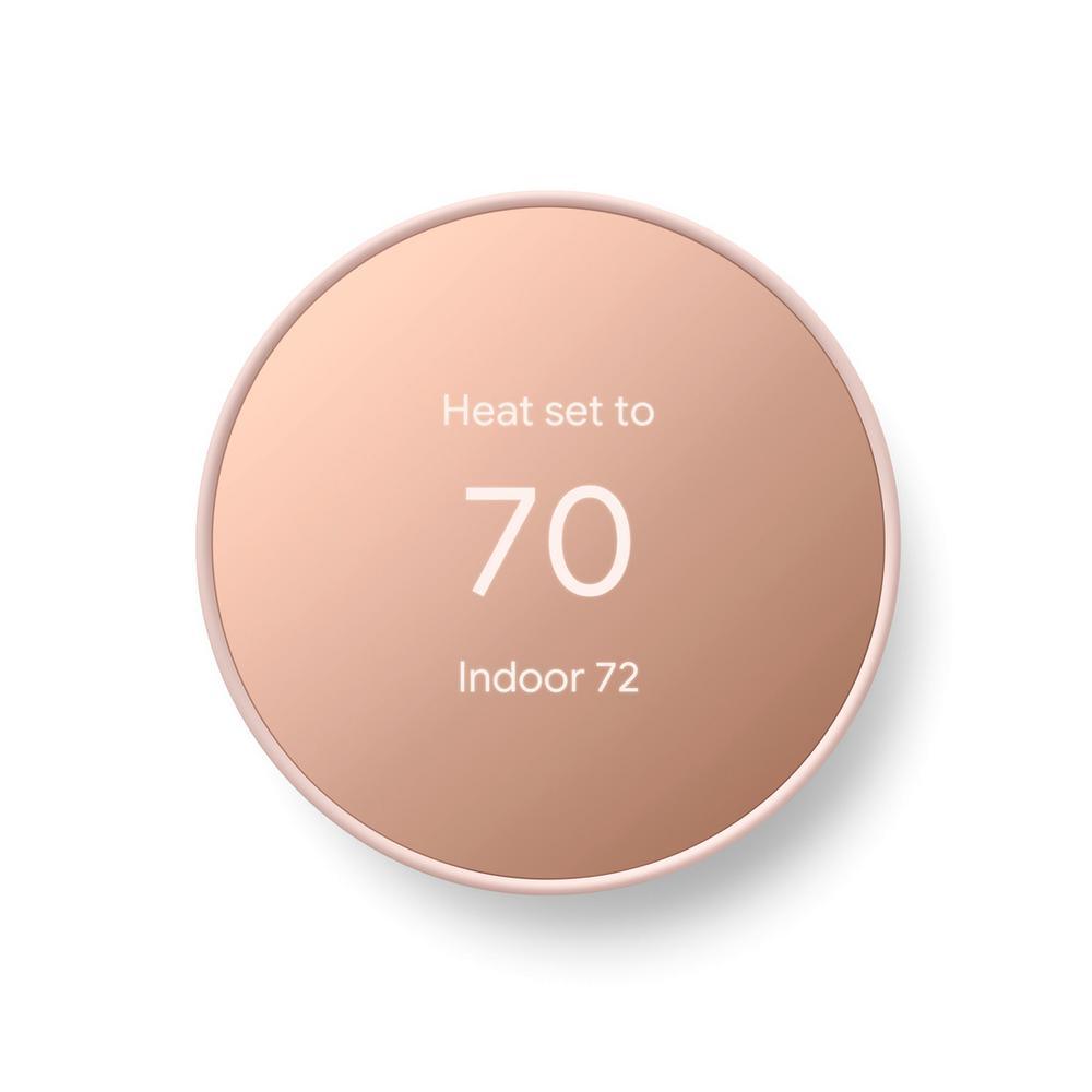 Nest Thermostat - Smart Programmable Wi-Fi Thermostat - Snow - Super Arbor