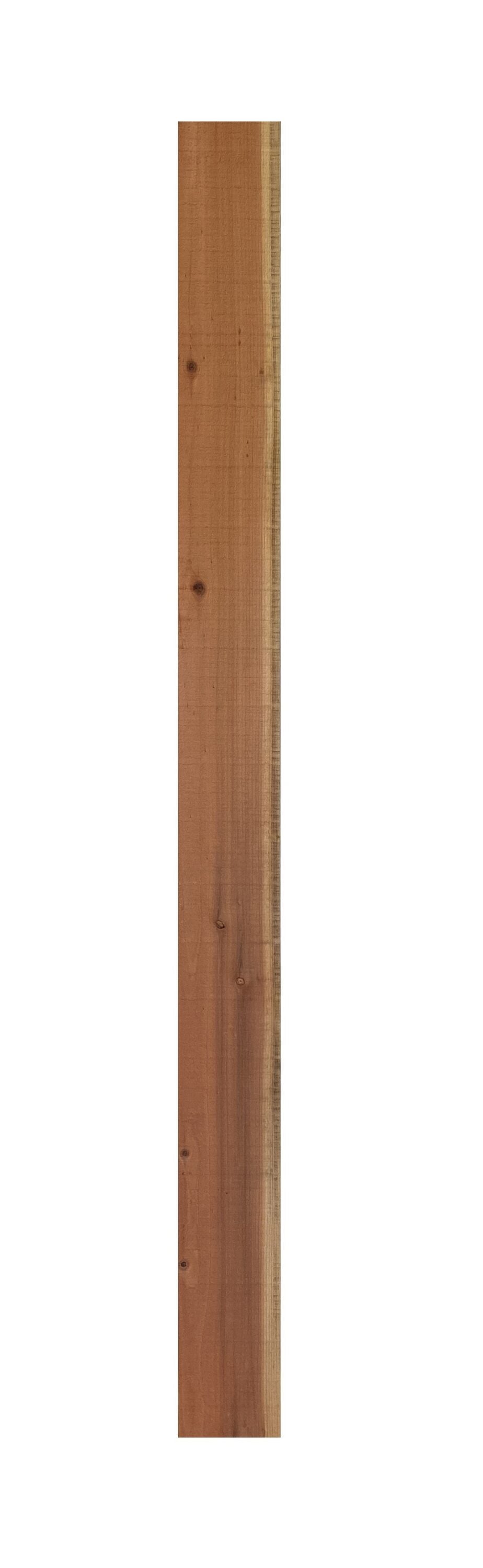 5/8-in x 5-1/2-in x 8-ft Redwood Flat-top Fence Picket