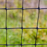 Tenax 200-ft x 5-ft Black Plastic Extruded Mesh Rolled Fencing with Mesh Size 2-in x 2-in
