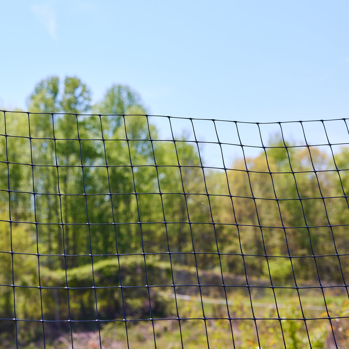 Tenax 200-ft x 5-ft Black Plastic Extruded Mesh Rolled Fencing with Mesh Size 2-in x 2-in