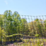 Tenax 200-ft x 5-ft Black Plastic Extruded Mesh Rolled Fencing with Mesh Size 2-in x 2-in