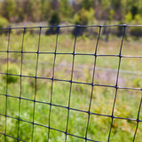 Tenax 200-ft x 5-ft Black Plastic Extruded Mesh Rolled Fencing with Mesh Size 2-in x 2-in