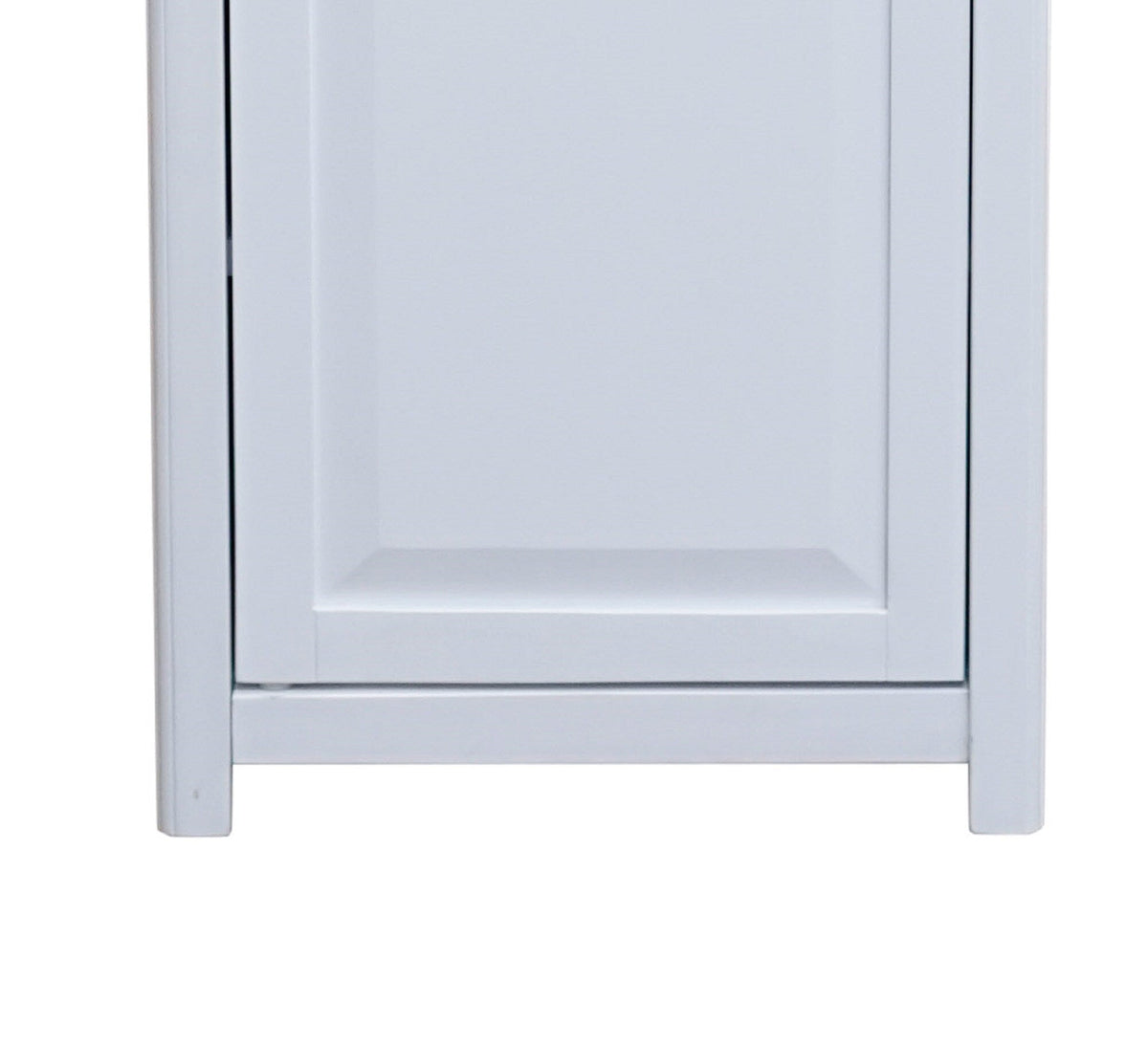 Alaterre Furniture Dorset 17-in x 29-in x 13-in White Wood Freestanding Linen Cabinet