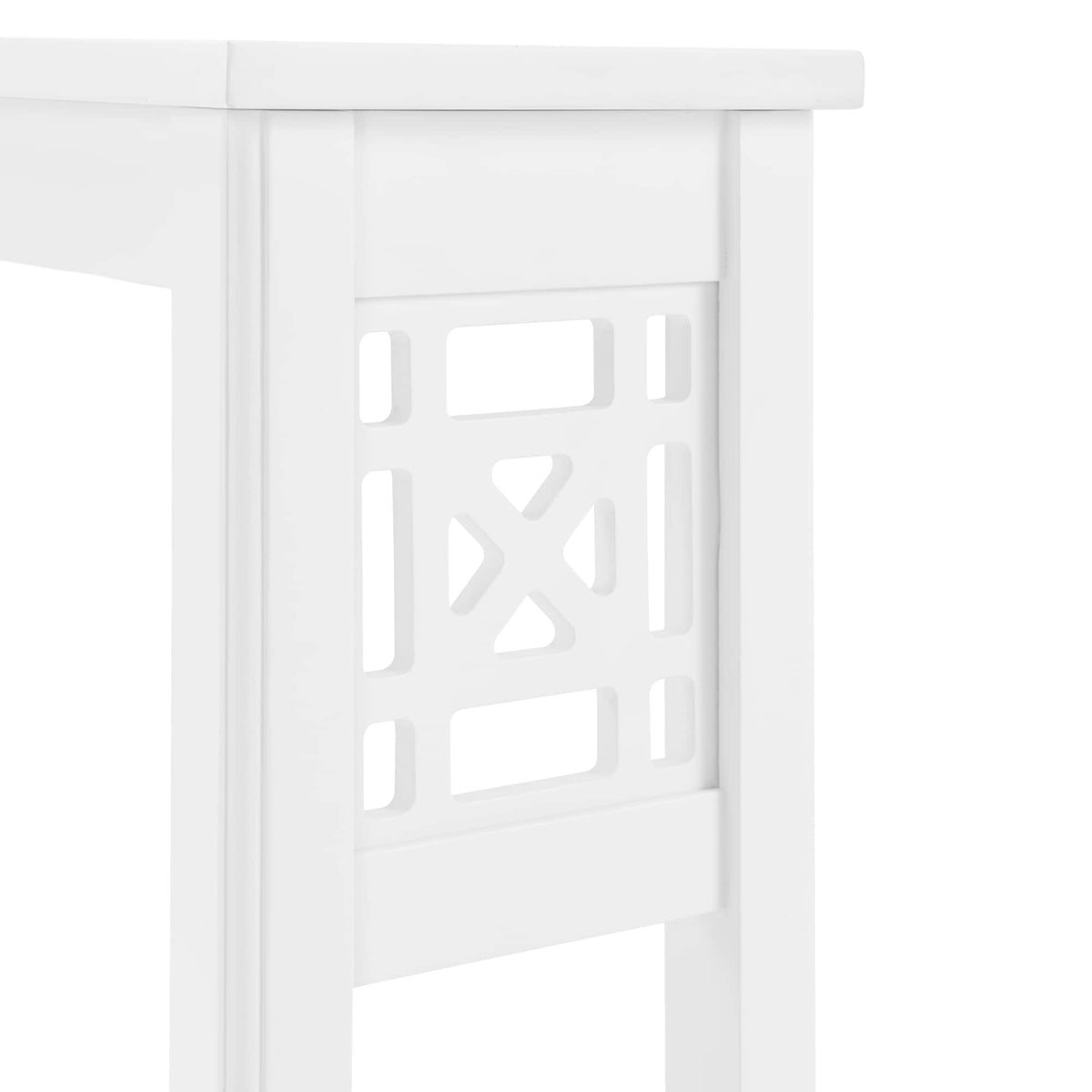 Alaterre Furniture 27-in x 37-in x 8-in White Wood Wall-mount Linen Cabinet